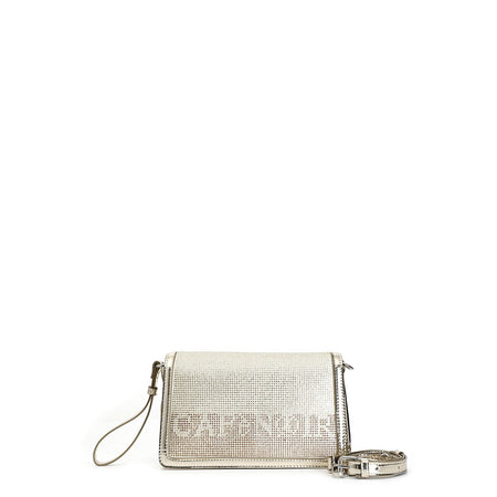 POCHETTE RICOPERTA DI STRASS BICOLORE