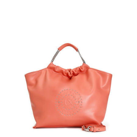 SHOPPING CON LOGO IN ALTA FREQUENZA CONAPPLICAZIONE DI RIVETTI