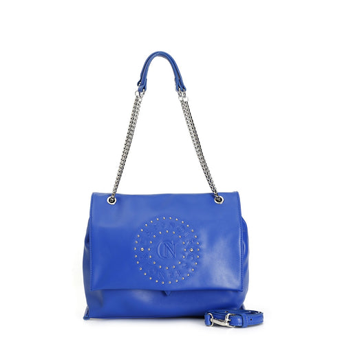 PATTINA CON LOGO IN ALTA FREQUENZA CON APPLICAZIONE DI RIVETTI