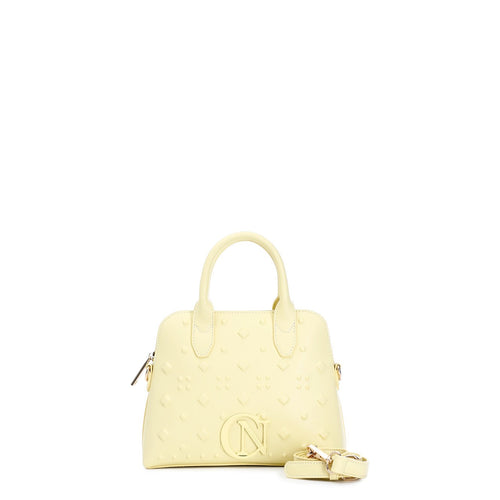 BAULETTO CON DECORAZIONI IN ALTA FREQUENZA E LOGO TONO SU TONO