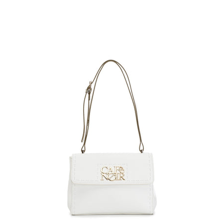 PATTINA CON DETTAGLI IN MATERIALE SPECCHIO MAXI LOGO ED IMPUNTURE