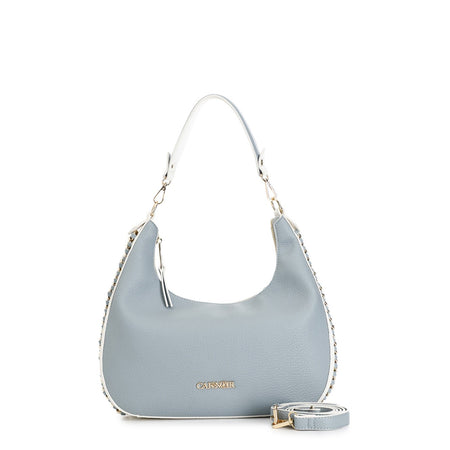 SACCA A SPALLA CON CATENA E INFILATURA