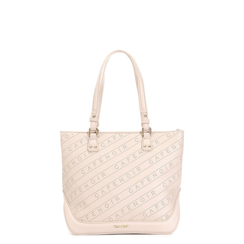 SHOPPING CON LOGO LASERATO ALL OVER