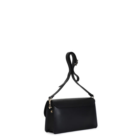 PATTINA IN PELLE LISCIA CON OVALE SMALTATO