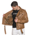 Chiodo Tre Tasche - Chiodo Uomo Cuoio in vera pelle
