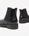 Nero Giardini stivaletti chelsea donna in pelle nero I411452D100