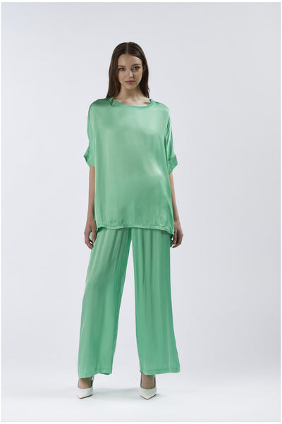 BLUSA OVER SIZE CON GOCCIA