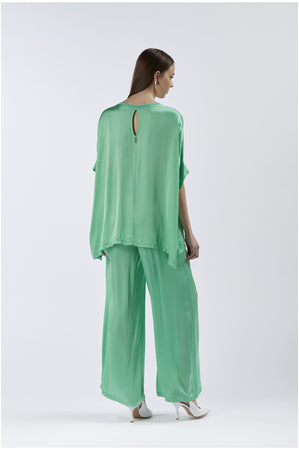 BLUSA OVER SIZE CON GOCCIA