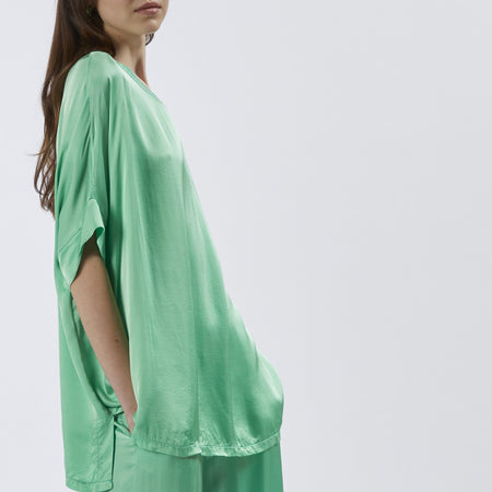 BLUSA OVER SIZE CON GOCCIA