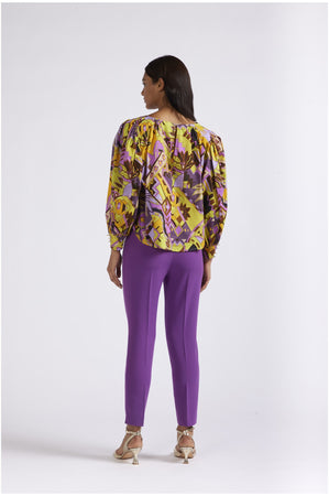 CAMICIA IN POPELINE STAMPATO