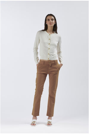 PANTALONE SLIM IN BULL DENIM