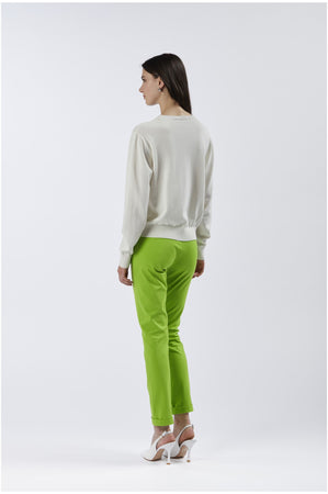 MAGLIA GIROCOLLO BE A FLOWER