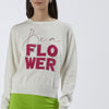 MAGLIA GIROCOLLO BE A FLOWER