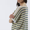 MAGLIONCINO CROCHET A MANICHE CORTE