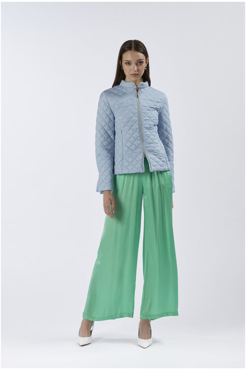 PIUMINO CORTO CON COLLETTO