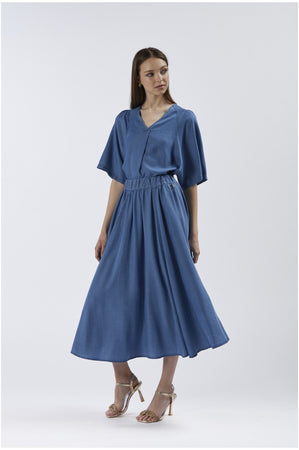 GONNA AMPIA IN TENCEL DENIM