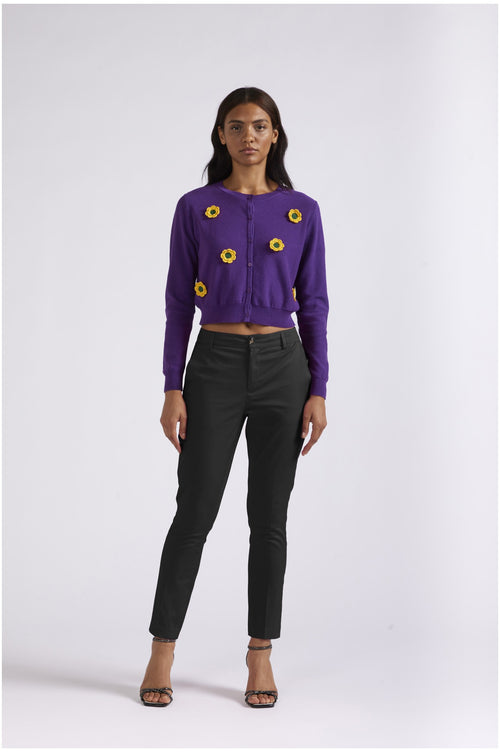 PANTALONE CHINO IN GABARDINA DI COTONE