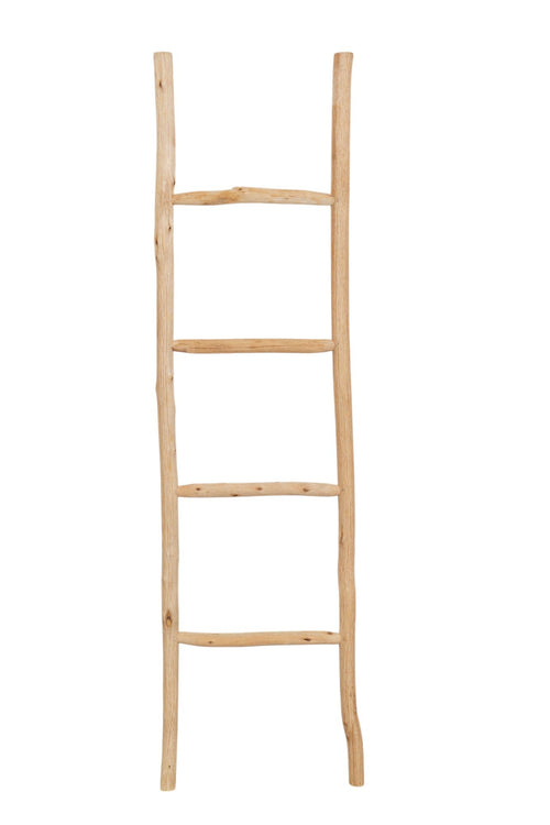 Biscottini Scala portasciugamani in legno finitura naturale