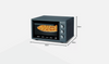 Behome Forno Elettrico 38 litri Ventilato