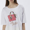 TSHIRT OVER STAMPA BORSA