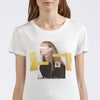 TSHIRT VOLTO DI DONNA