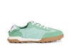 SNEAKERS ALLACCIATA IN TESSUTO NYLON E PELLE SCAMOSCIATA