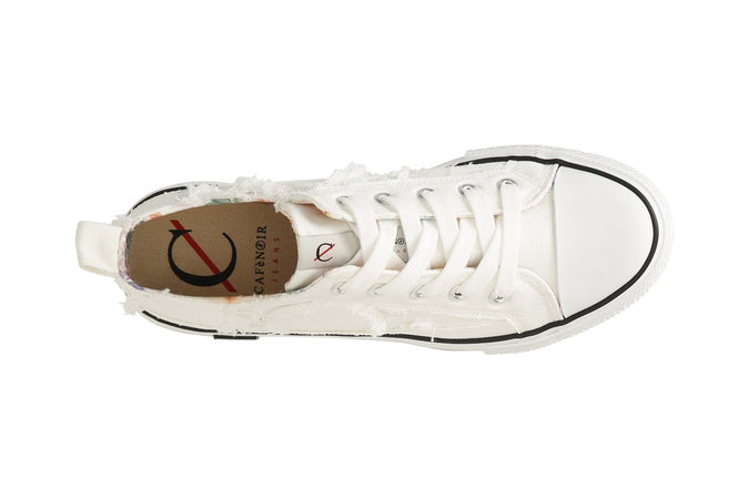 SNEAKERS IN DENIM SFRANGIATO