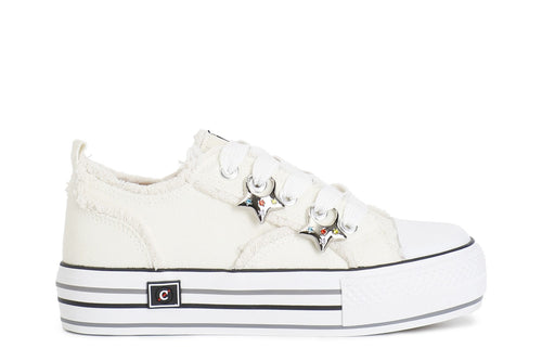 SNEAKER IN CANVAS CON ACCESSORI REMOVIBILI