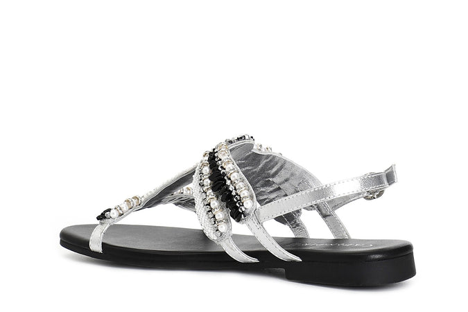 SANDALO CON APPLICAZIONI LIBELLULA