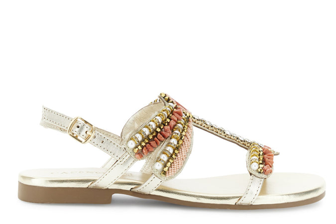 SANDALO CON APPLICAZIONI LIBELLULA