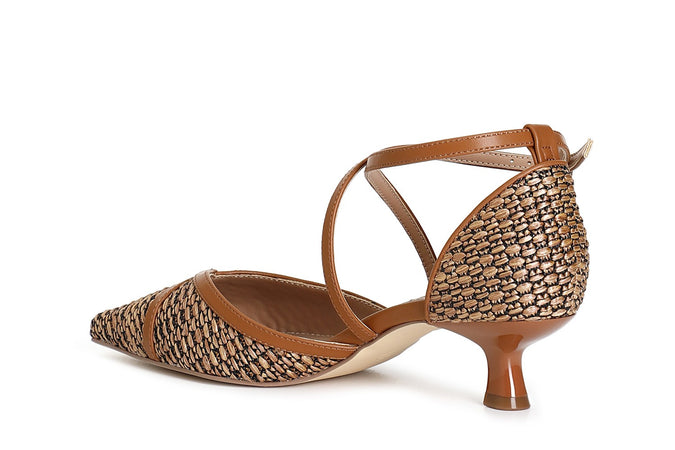 DÉCOLLETÉ BIMATERIALE CON INCROCIO