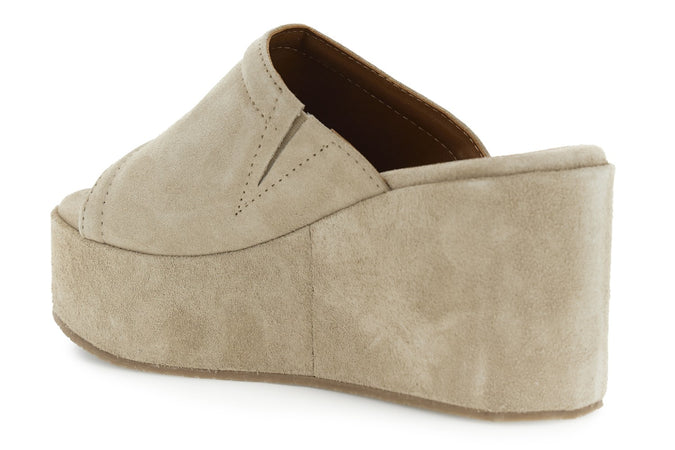 CIABATTA IN PELLE SCAMOSCIATA