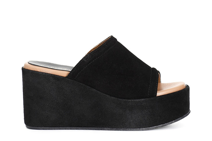 CIABATTA IN PELLE SCAMOSCIATA