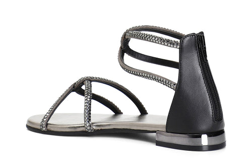 SANDALO CON STRASS TERMOSALDATI