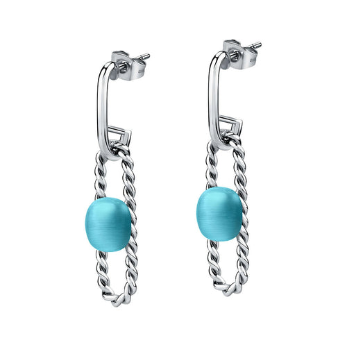 Orecchini MORELLATO donna 1930 cat-eye blu