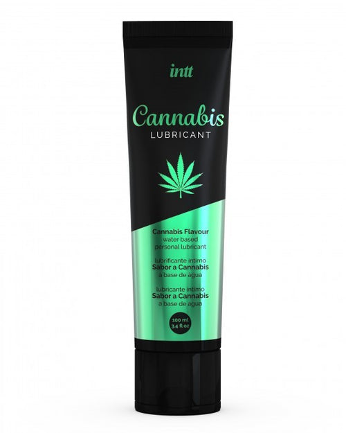 Gel intimo aromatizzato a base d'acqua Cannabis Flavour 100 ml