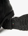 Nero Giardini anfibi uomo in pelle nero I501010U100