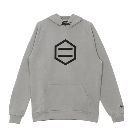 DOLLY NOIRE Felpa Leggera Cappuccio Uomo Logo Hoodie Light Grey da uomo