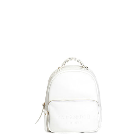 ZAINO CON LOGO AD ALTA FREQUENZA, SULLATASCA CON ZIP. MANICO CON LAVORAZION