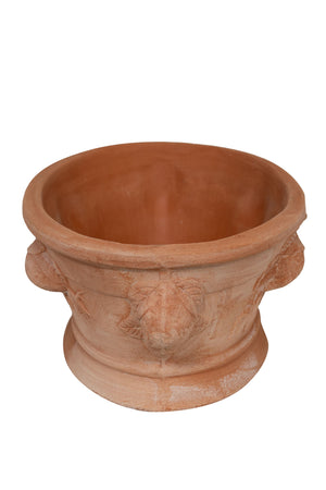 Biscottini Biscottini Vaso Ciotola Terracotta Toscana Fatto a Mano Rustico Antigelo