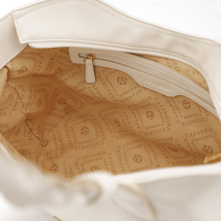 SHOPPING CON TASCHE LATERALI CON MANICIINTRECCIATI