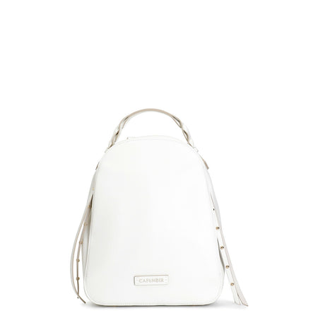 ZAINO CON TASCHE LATERALI CON MANICO INTRECCIATI