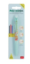 Legami, Penna Gel cancellabile 3 Colori Ricaricabile, Tema Flowers