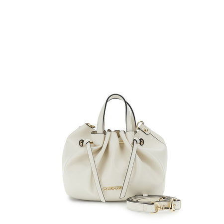 TOTE CON MOTIVO DI ARRICCIATURA , TRACOLLA REMOVIBILE