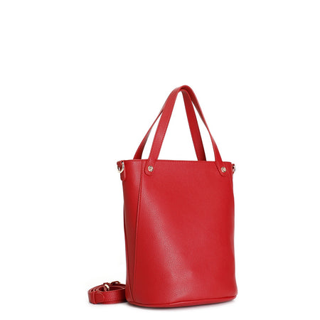 SECCHIELLO IN MATERIALE GRANATO CON TRACOLLINA REMOVIBILE.