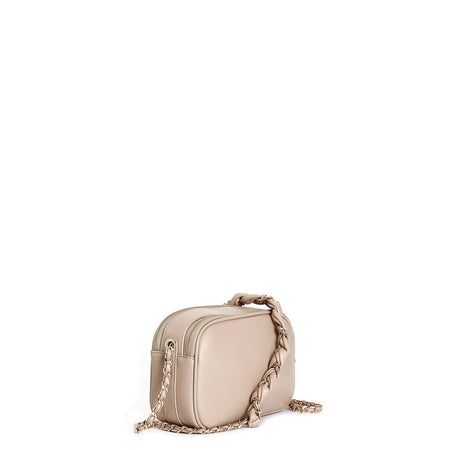 CAMERA BAG MORBIDA CON TRACOLLA CON CATENA CON INFILATURA,PATTINA ,OCCHIELLI I