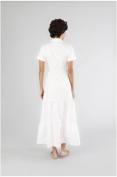 ABITO CHEMISIER CON BALZA