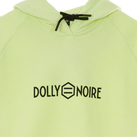 DOLLY NOIRE Felpa Leggera Cappuccio Uomo Logo Hoodie Mint da uomo