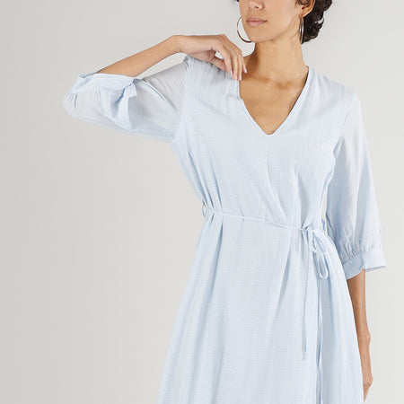 ABITO SCOLLO A V MISTOSETA