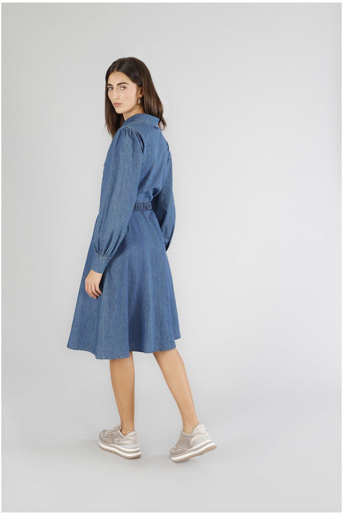 CHEMISIER CON CINTURA LOGATA